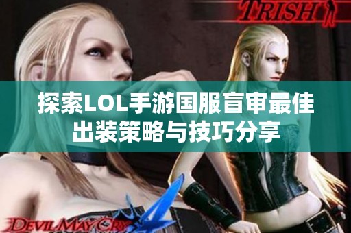 探索LOL手游国服盲审最佳出装策略与技巧分享