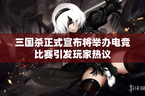 三国杀正式宣布将举办电竞比赛引发玩家热议