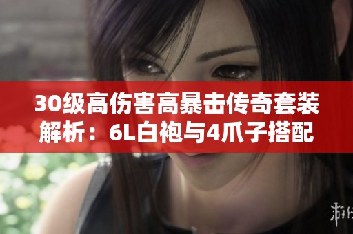30级高伤害高暴击传奇套装解析：6L白袍与4爪子搭配技巧