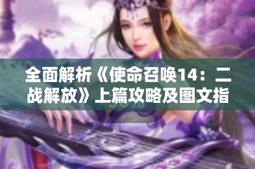 全面解析《使命召唤14：二战解放》上篇攻略及图文指南
