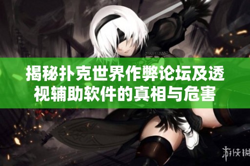 揭秘扑克世界作弊论坛及透视辅助软件的真相与危害