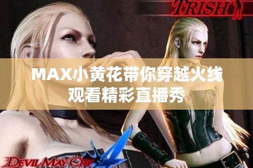 MAX小黄花带你穿越火线观看精彩直播秀
