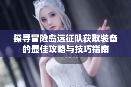 探寻冒险岛远征队获取装备的最佳攻略与技巧指南
