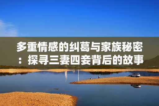 多重情感的纠葛与家族秘密：探寻三妻四妾背后的故事