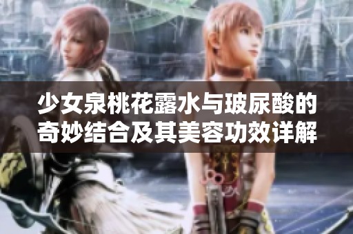 少女泉桃花露水与玻尿酸的奇妙结合及其美容功效详解
