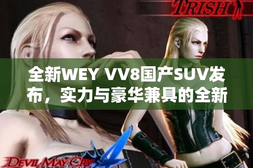 全新WEY VV8国产SUV发布，实力与豪华兼具的全新选择