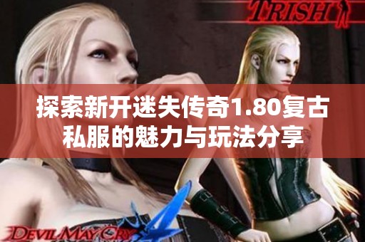探索新开迷失传奇1.80复古私服的魅力与玩法分享