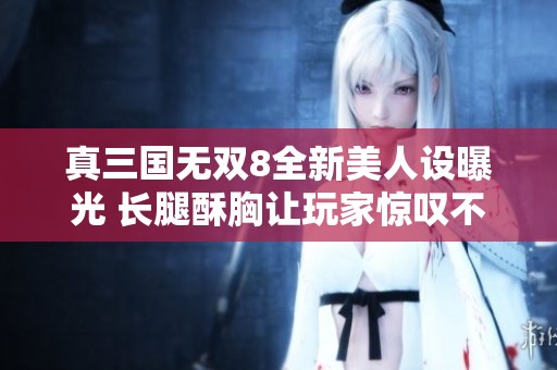 真三国无双8全新美人设曝光 长腿酥胸让玩家惊叹不已