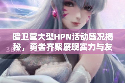 暗卫营大型HPN活动盛况揭秘，勇者齐聚展现实力与友谊