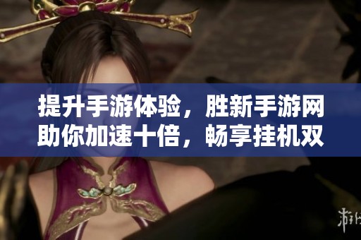 提升手游体验，胜新手游网助你加速十倍，畅享挂机双倍收益