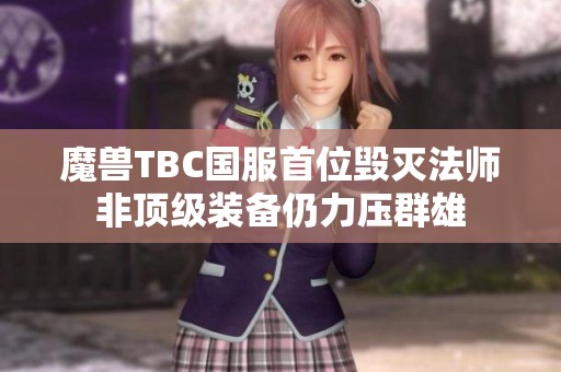 魔兽TBC国服首位毁灭法师非顶级装备仍力压群雄