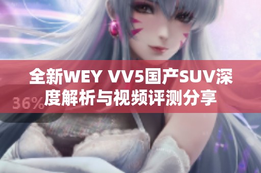 全新WEY VV5国产SUV深度解析与视频评测分享
