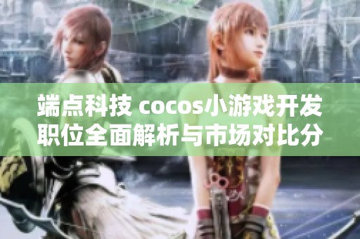 端点科技 cocos小游戏开发职位全面解析与市场对比分析