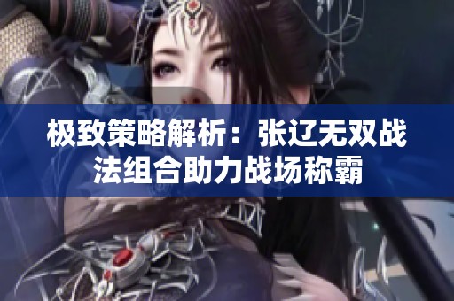 极致策略解析：张辽无双战法组合助力战场称霸