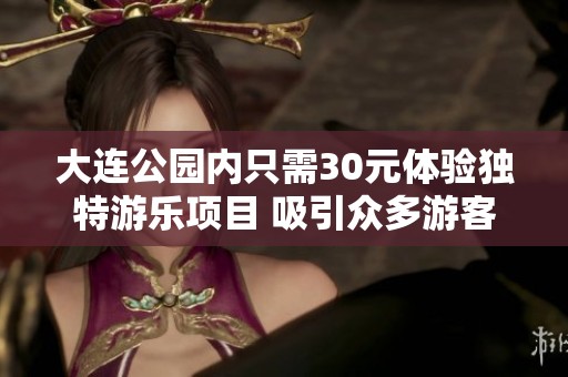 大连公园内只需30元体验独特游乐项目 吸引众多游客
