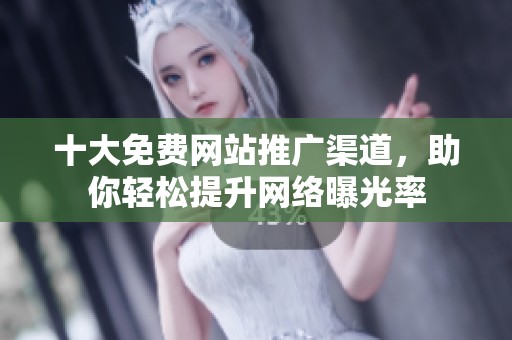 十大免费网站推广渠道，助你轻松提升网络曝光率