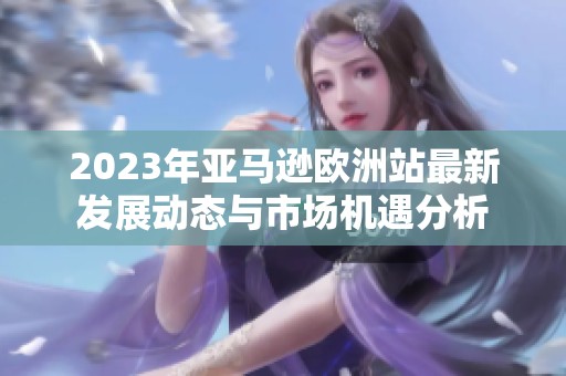 2023年亚马逊欧洲站最新发展动态与市场机遇分析