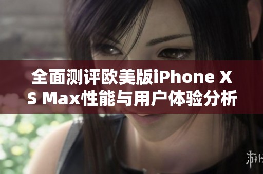 全面测评欧美版iPhone XS Max性能与用户体验分析