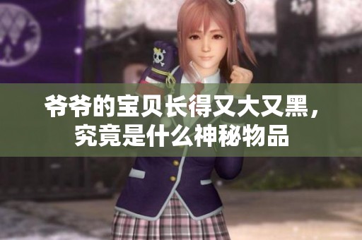 爷爷的宝贝长得又大又黑，究竟是什么神秘物品