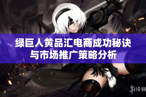 绿巨人黄品汇电商成功秘诀与市场推广策略分析