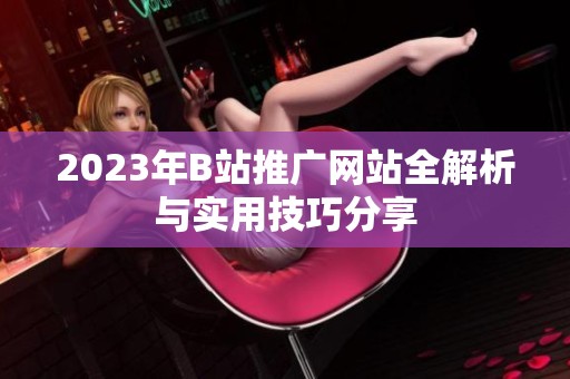 2023年B站推广网站全解析与实用技巧分享