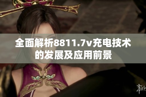全面解析8811.7v充电技术的发展及应用前景