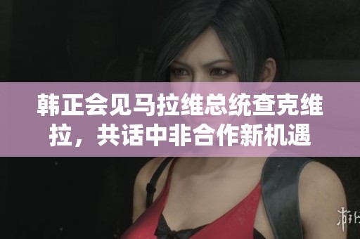 韩正会见马拉维总统查克维拉，共话中非合作新机遇