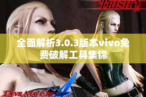全面解析3.0.3版本vivo免费破解工具集锦