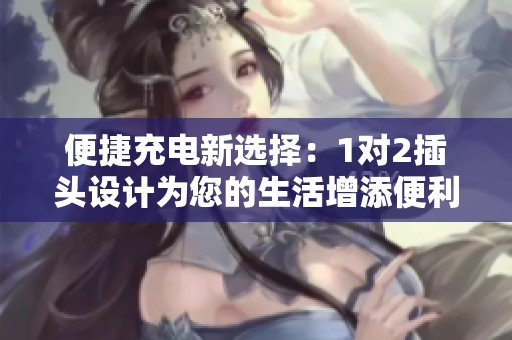 便捷充电新选择：1对2插头设计为您的生活增添便利