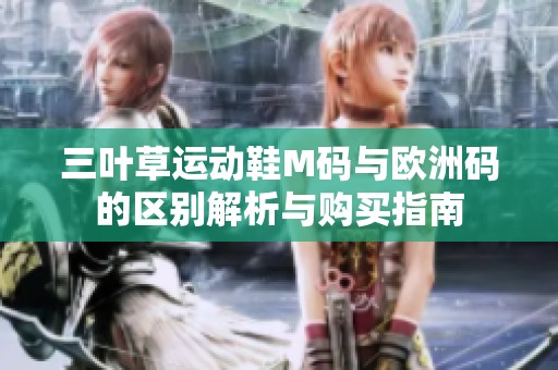 三叶草运动鞋M码与欧洲码的区别解析与购买指南