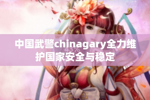 中国武警chinagary全力维护国家安全与稳定