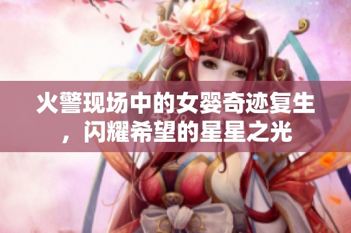 火警现场中的女婴奇迹复生，闪耀希望的星星之光