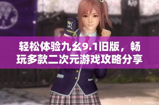 轻松体验九幺9.1旧版，畅玩多款二次元游戏攻略分享
