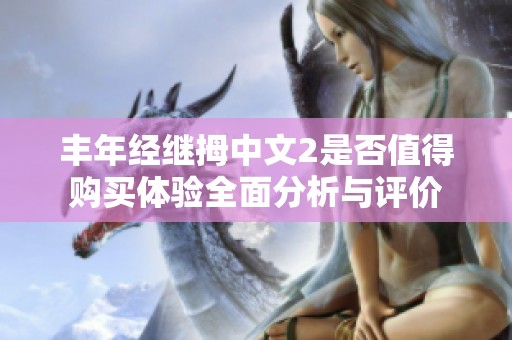 丰年经继拇中文2是否值得购买体验全面分析与评价