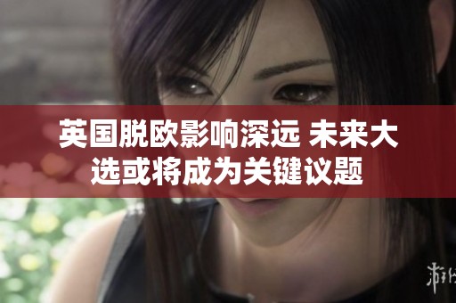 英国脱欧影响深远 未来大选或将成为关键议题
