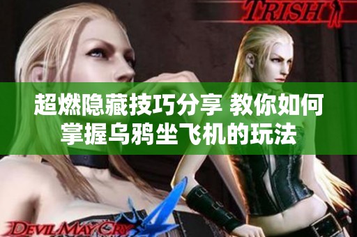 超燃隐藏技巧分享 教你如何掌握乌鸦坐飞机的玩法