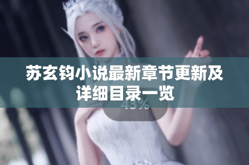 苏玄钧小说最新章节更新及详细目录一览