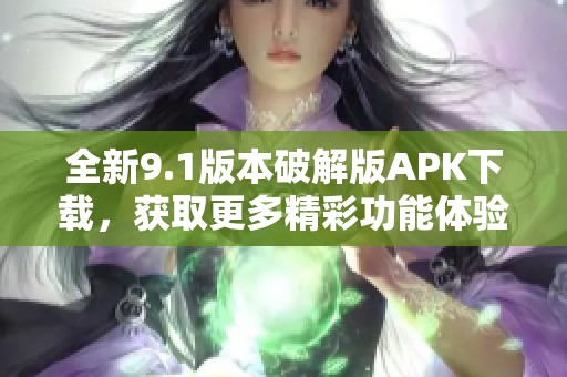 全新9.1版本破解版APK下载，获取更多精彩功能体验