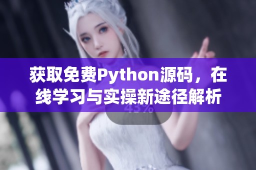 获取免费Python源码，在线学习与实操新途径解析
