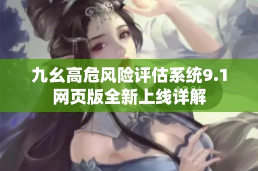 九幺高危风险评估系统9.1网页版全新上线详解