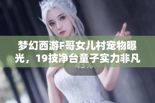 梦幻西游F哥女儿村宠物曝光，19技净台童子实力非凡！