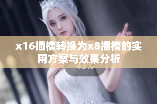 x16插槽转换为x8插槽的实用方案与效果分析