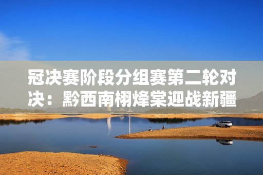 冠决赛阶段分组赛第二轮对决：黔西南栩烽棠迎战新疆雪域天成