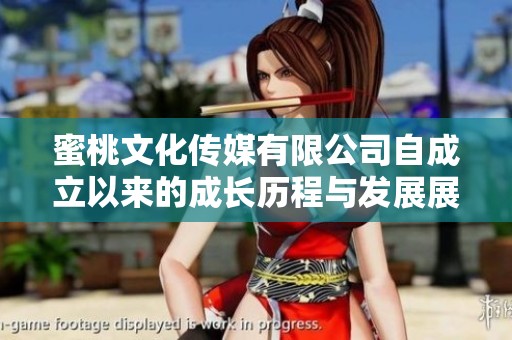蜜桃文化传媒有限公司自成立以来的成长历程与发展展望