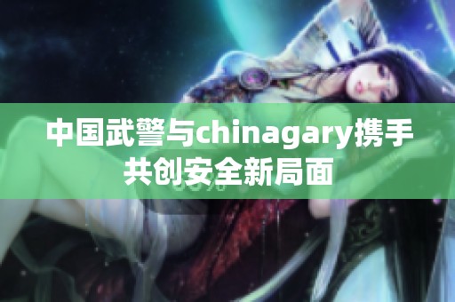 中国武警与chinagary携手共创安全新局面