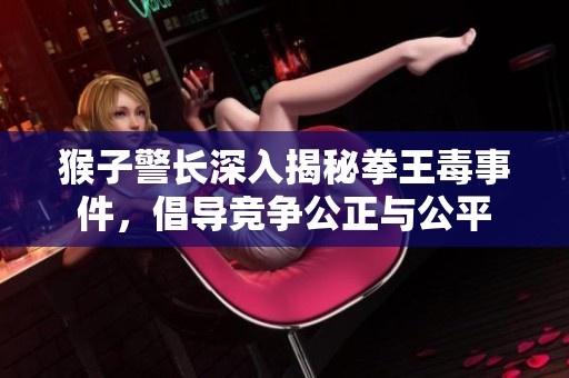 猴子警长深入揭秘拳王毒事件，倡导竞争公正与公平
