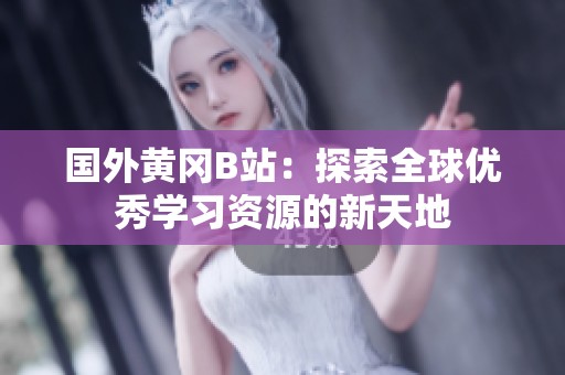 国外黄冈B站：探索全球优秀学习资源的新天地
