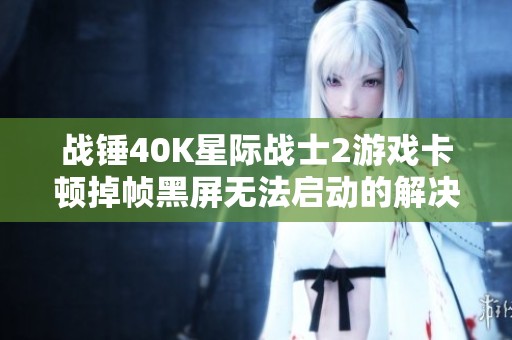 战锤40K星际战士2游戏卡顿掉帧黑屏无法启动的解决方法