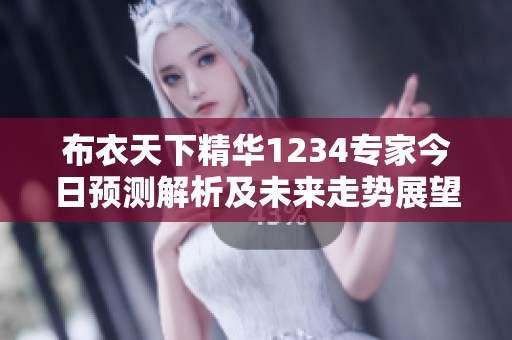 布衣天下精华1234专家今日预测解析及未来走势展望
