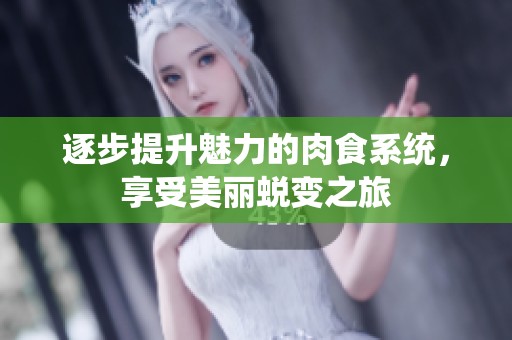 逐步提升魅力的肉食系统，享受美丽蜕变之旅